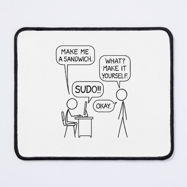 Item preview, Sudo Sandwich — Funny Linux Comic Strip designed and sold by Glam-Spot.