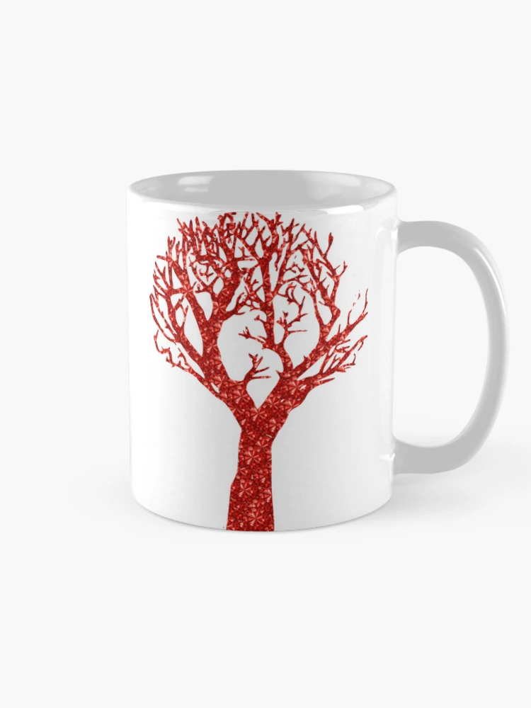 Thumbnail 3 of 6, Coffee Mug, Red Rhinestone  Tree  designed and sold by TheIconSmith.