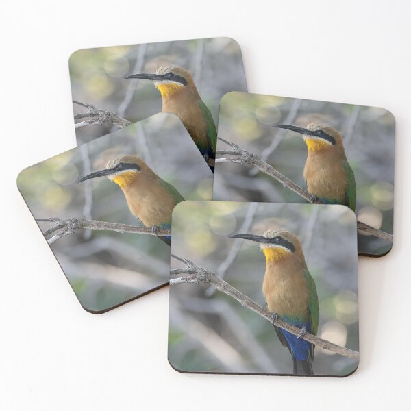 Item preview, Bee-eater on a Branch – African Colors & Bokeh designed and sold by DavideAntoniani.