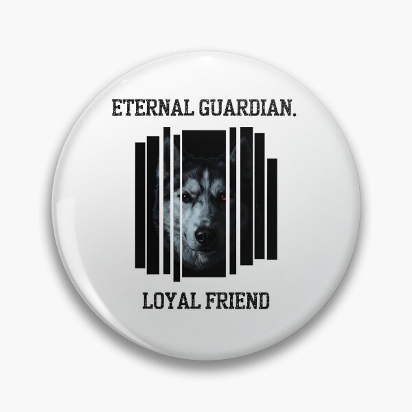 Item preview, Husky Guardian – Mystic Protector Dog Design designed and sold by Kindloom.