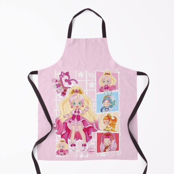 Item preview, Chibi design inspired by Cure Flora from the anime Go! Princess Precure designed and sold by mbs-desing.