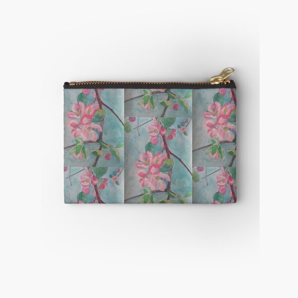 Item preview, Pink apple blossom watercolour painting  designed and sold by esvb.