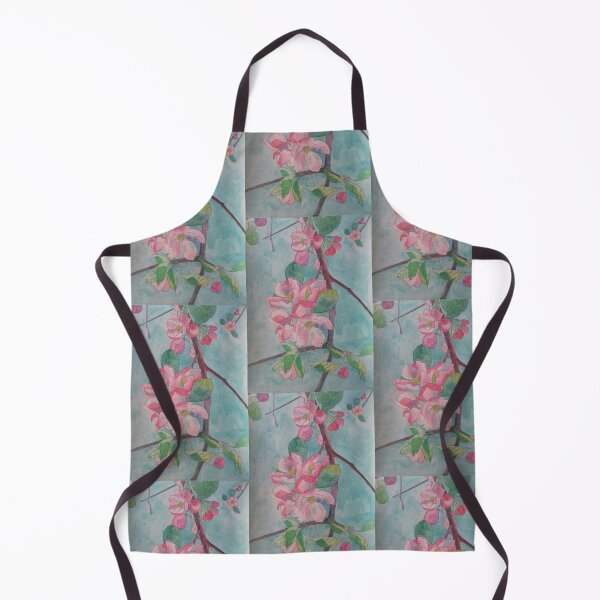 Item preview, Pink apple blossom watercolour painting designed and sold by esvb.