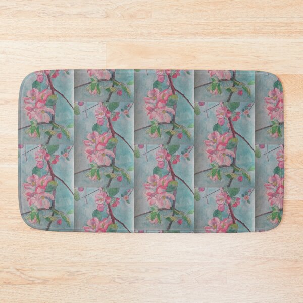 Item preview, Pink apple blossom watercolour painting  designed and sold by esvb.