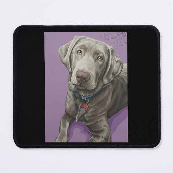 Item preview, Sweet Silver Labrador Retriever Painting designed and sold by hzrshwwhyoo19.