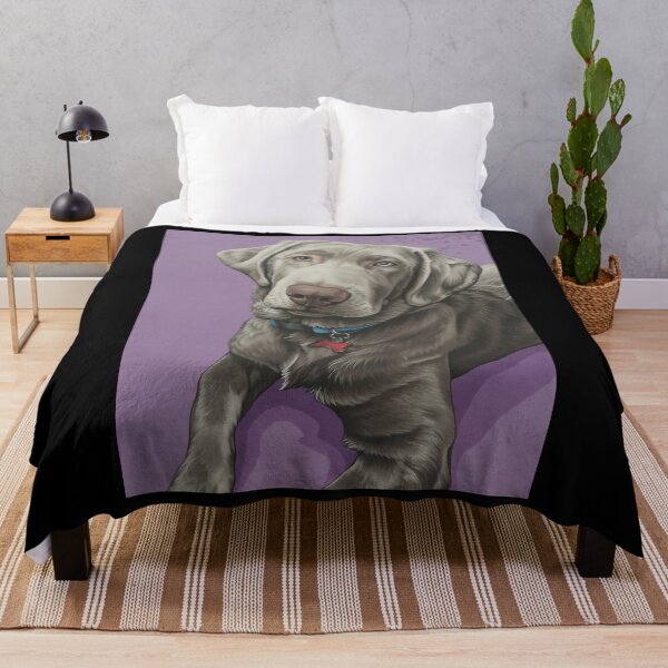 Item preview, Sweet Silver Labrador Retriever Painting	 designed and sold by hzrshwwhyoo19.