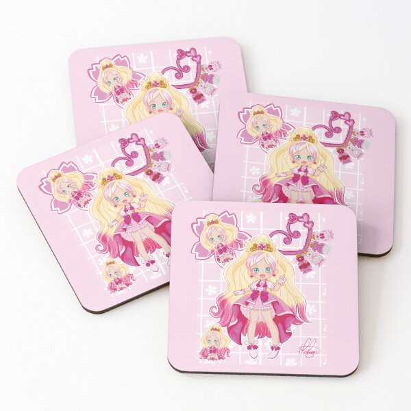 Item preview, Chibi design inspired by Cure Flora from the anime Go! Princess Precure designed and sold by mbs-desing.