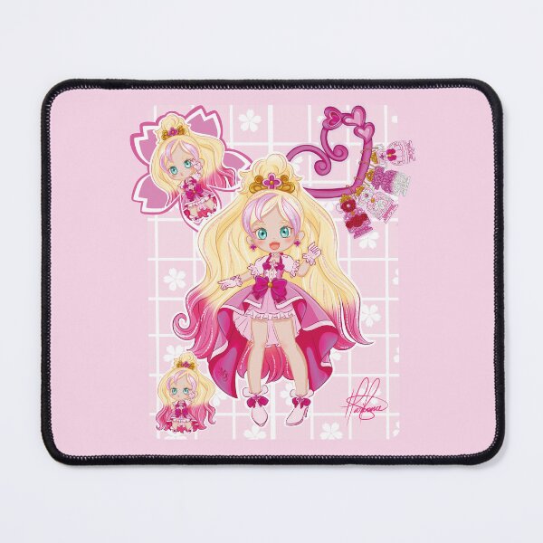 Item preview, Chibi design inspired by Cure Flora from the anime Go! Princess Precure designed and sold by mbs-desing.