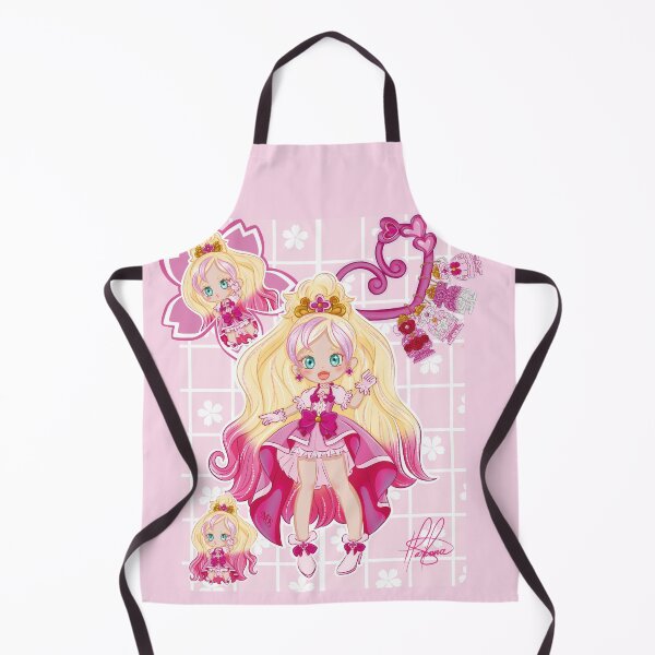 Item preview, Chibi design inspired by Cure Flora from the anime Go! Princess Precure designed and sold by mbs-desing.