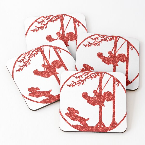 Item preview, Red Rhinestone  Child On Swing designed and sold by TheIconSmith.