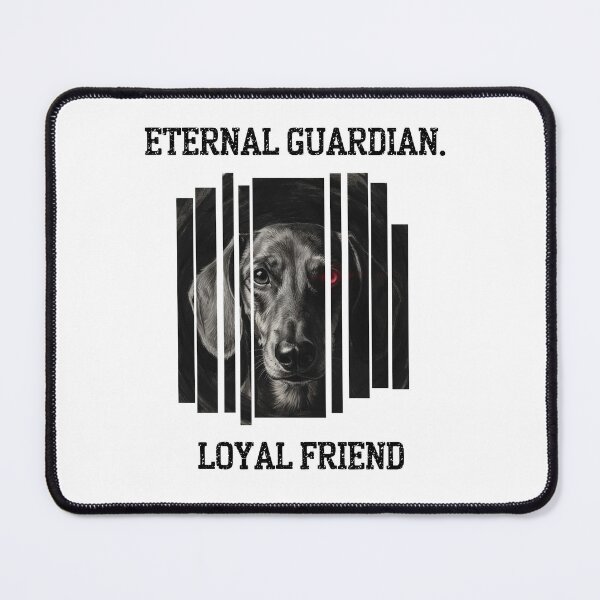 Item preview, Dachshund Guardian – Brave Little Protector designed and sold by Kindloom.
