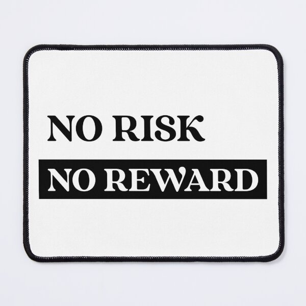 Item preview, No Risk No Reward-Motivational Hustle designed and sold by Idilionaire.