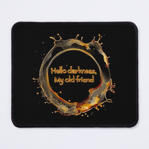 Item preview, Hello Darkness my Old Friend - Coffee Art designed and sold by gracefullizard.