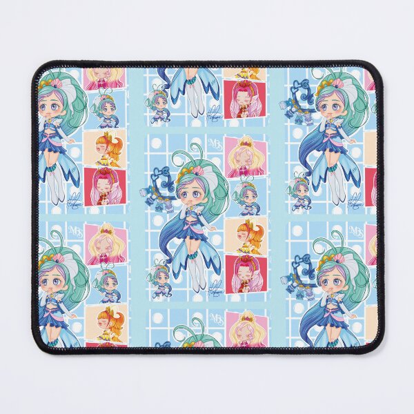 Item preview, Chibi design inspired by Cure Mermaid from the anime Go! Princess Precure designed and sold by mbs-desing.