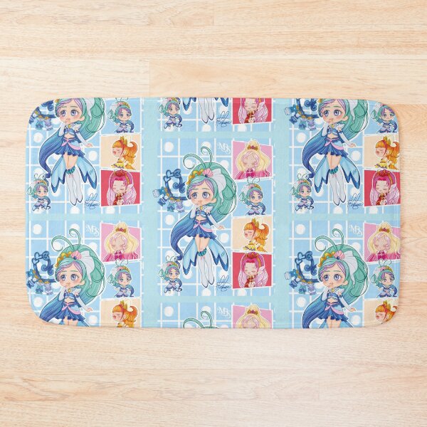 Item preview, Chibi design inspired by Cure Mermaid from the anime Go! Princess Precure designed and sold by mbs-desing.