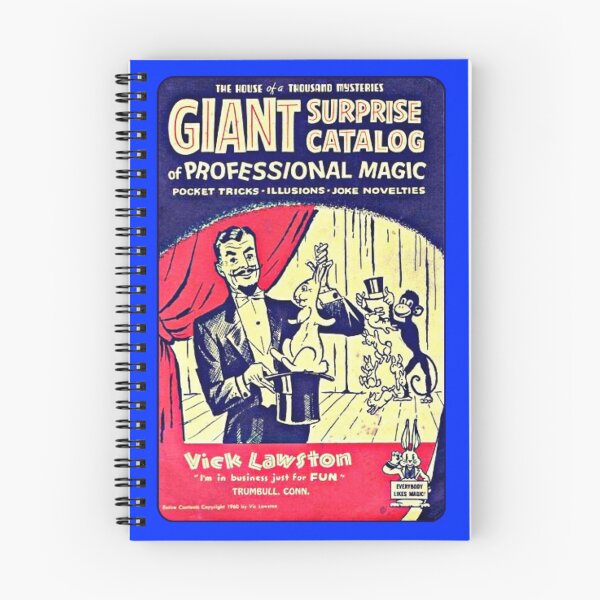 Item preview, Giant Magic Catalog Spiral Notebook designed and sold by AC1313.
