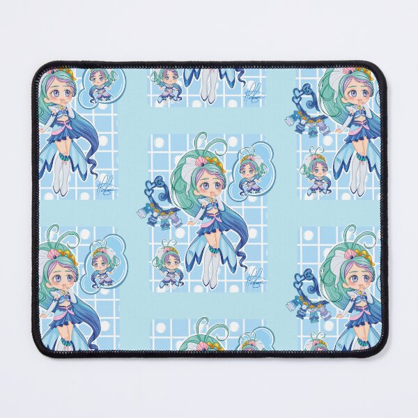 Item preview, Chibi design inspired by Cure Mermaid from the anime Go! Princess Precure designed and sold by mbs-desing.