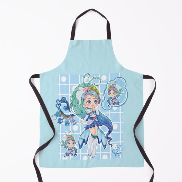 Item preview, Chibi design inspired by Cure Mermaid from the anime Go! Princess Precure designed and sold by mbs-desing.