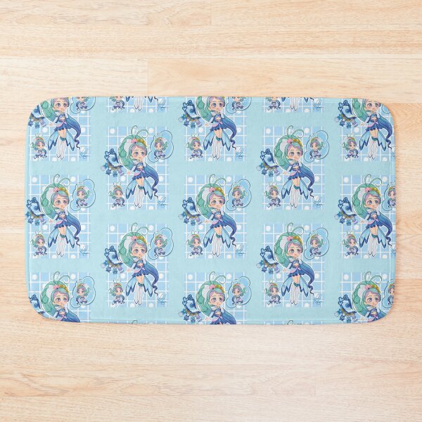 Item preview, Chibi design inspired by Cure Mermaid from the anime Go! Princess Precure designed and sold by mbs-desing.