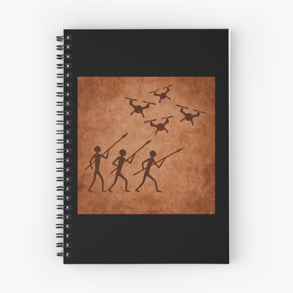 Item preview, Cave Hunters vs Drones designed and sold by Orca Chuckle Studios.