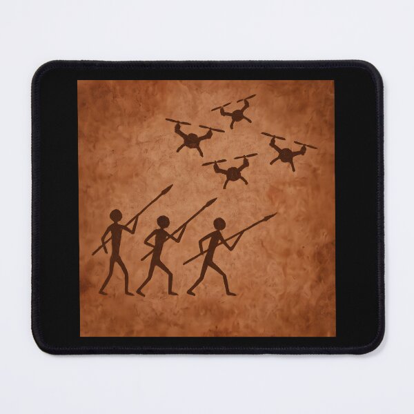 Item preview, Cave Hunters vs Drones designed and sold by Orca Chuckle Studios.