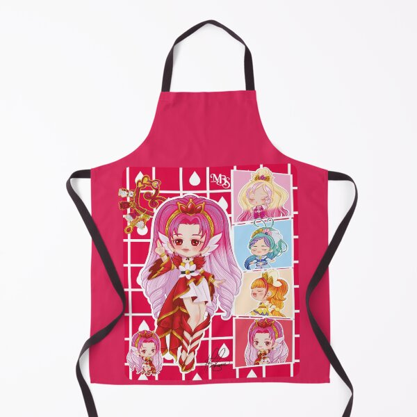 Item preview, Chibi design inspired by Cure Scarlet from the anime Go! Princess Precure designed and sold by mbs-desing.