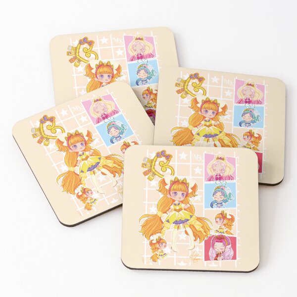 Item preview, Chibi design inspired by Cure Twinkle from the anime Go! Princess Precure designed and sold by mbs-desing.