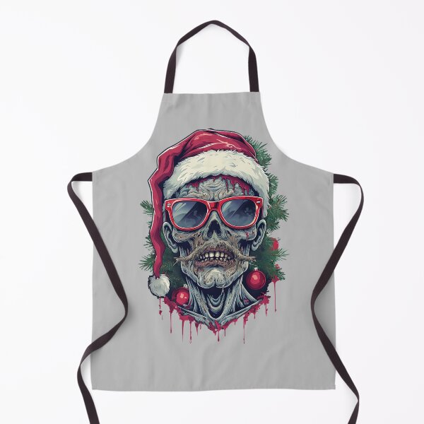 Item preview, Zombie Christmas - Zombie Santa Claus In Sunglasses designed and sold by NightTimeJ.