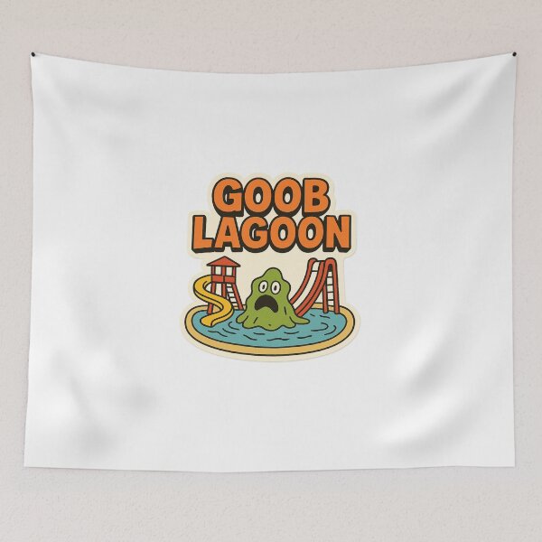 Item preview, Goob Lagoon Retro Cartoon designed and sold by Exacto.