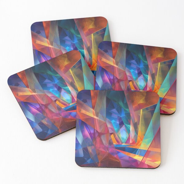 Item preview, Glass Dimensions Abstract Design designed and sold by Graphitti Squad.