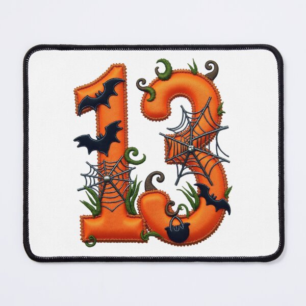 Item preview, Halloween Number 13 Pumpkins Bats Spiderweb Spooky Costume designed and sold by ArtDesignTp.