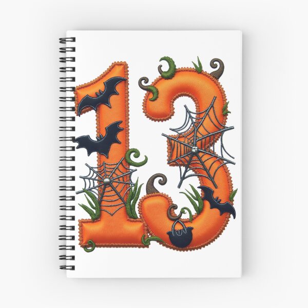 Item preview, Halloween Number 13 Pumpkins Bats Spiderweb Spooky Costume designed and sold by ArtDesignTp.