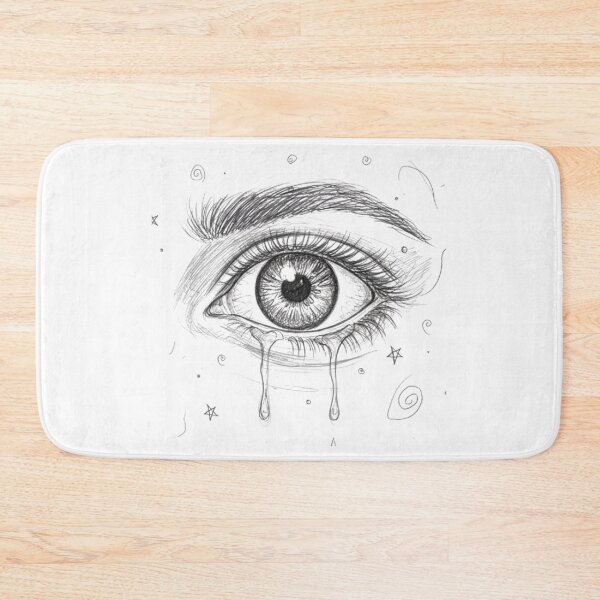 Item preview, Human eye sketch doodle designed and sold by PastVision.