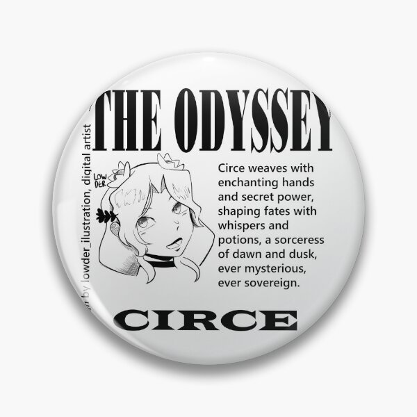Item preview, Circe Line Art – Greek Mythology Inspired Design designed and sold by lowder.