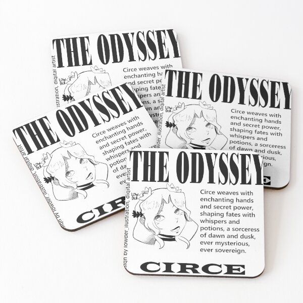 Item preview, Circe Line Art – Greek Mythology Inspired Design designed and sold by lowder.
