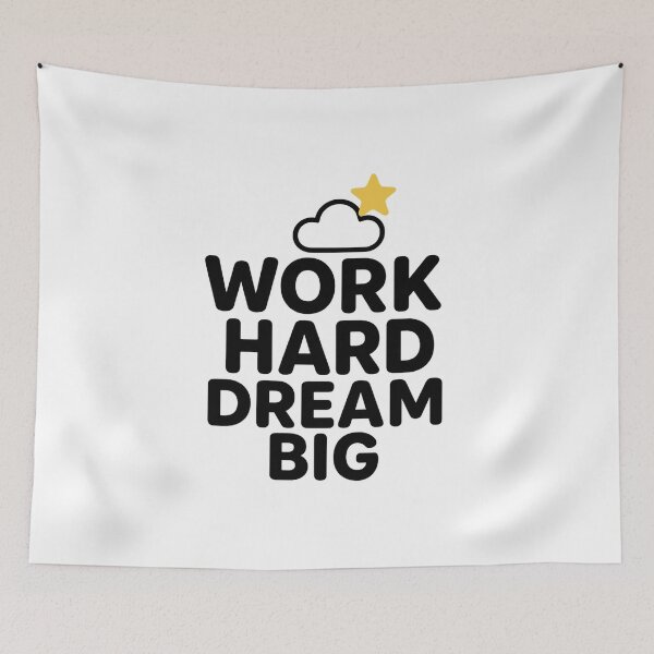 Item preview, Work Hard Dream Big designed and sold by RamiStore123.