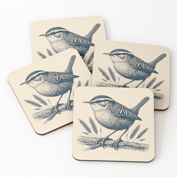 Item preview, Marsh Wren designed and sold by theAVIARY7.