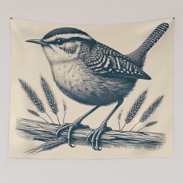 Item preview, Marsh Wren designed and sold by theAVIARY7.