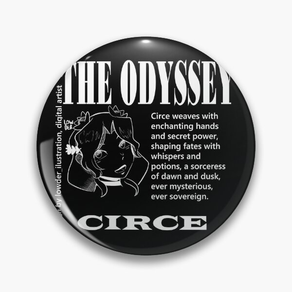 Item preview, Circe Line Art – Greek Mythology Inspired Design designed and sold by lowder.