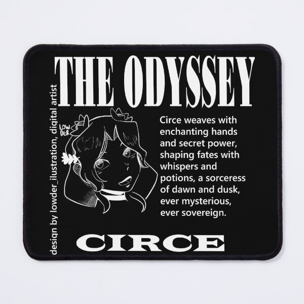 Item preview, Circe Line Art – Greek Mythology Inspired Design designed and sold by lowder.