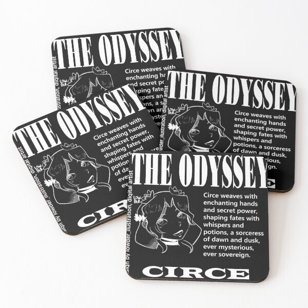 Item preview, Circe Line Art – Greek Mythology Inspired Design designed and sold by lowder.