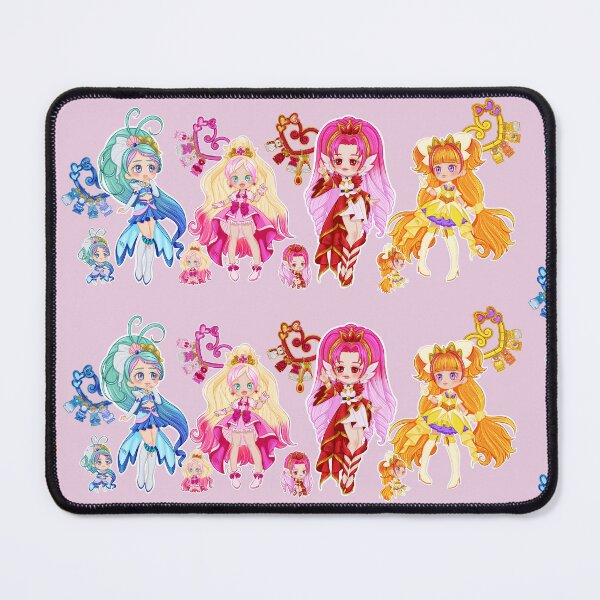 Item preview, Chibi design inspired by Cure Flora from the anime Go! Princess Precure designed and sold by mbs-desing.