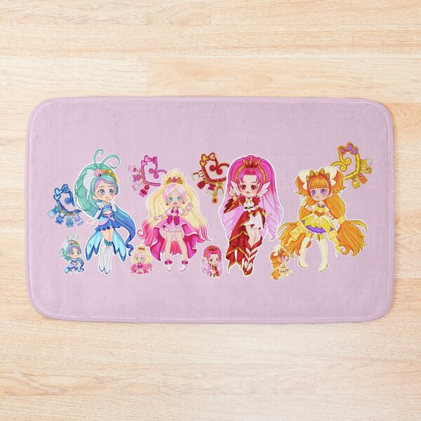 Item preview, Chibi design inspired by Cure Flora from the anime Go! Princess Precure designed and sold by mbs-desing.