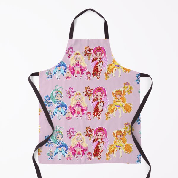 Item preview, Chibi design inspired by Cure Flora from the anime Go! Princess Precure designed and sold by mbs-desing.