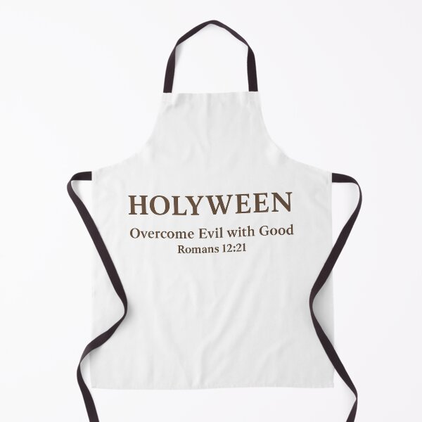 Item preview, Holyween – Overcome Evil with Good (Romans 12:21) | Christian Bible Verse Shirt designed and sold by Softly Studio.