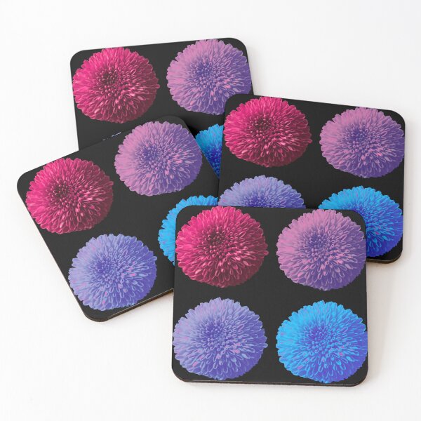 Item preview, Pompom Flower Ball multiplied hue progression designed and sold by Dryft7.