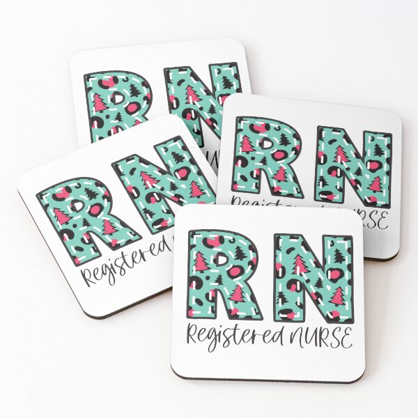 Item preview, RN Registered Nurse Christmas Cheetah Print designed and sold by PryzmSquirrel.