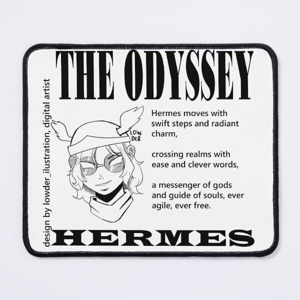 Item preview, Hermes Line Art – Greek Mythology Inspired Design designed and sold by lowder.