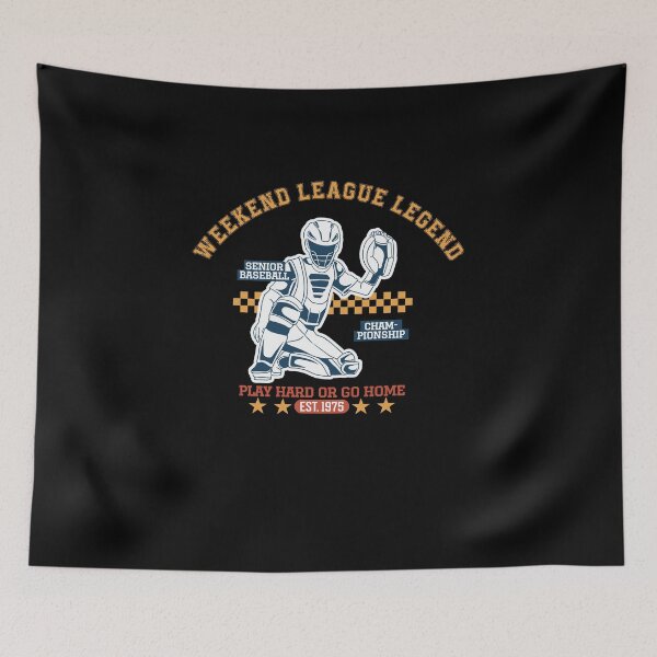 Item preview, Weekend League Legend –  Nice Baseball Player designed and sold by Maggiepeshop.