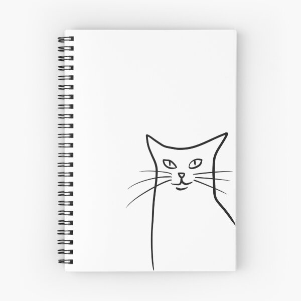 Item preview, Derpy cat peeks out at you! designed and sold by JennieMarie.